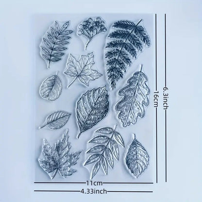 Clearstamps Blätter - Craftguru