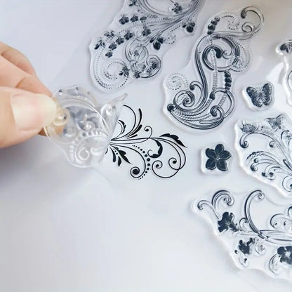 Clearstamps Blumenranken - Craftguru