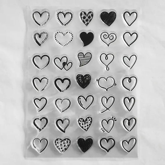 Clearstamps Herzchen - Craftguru