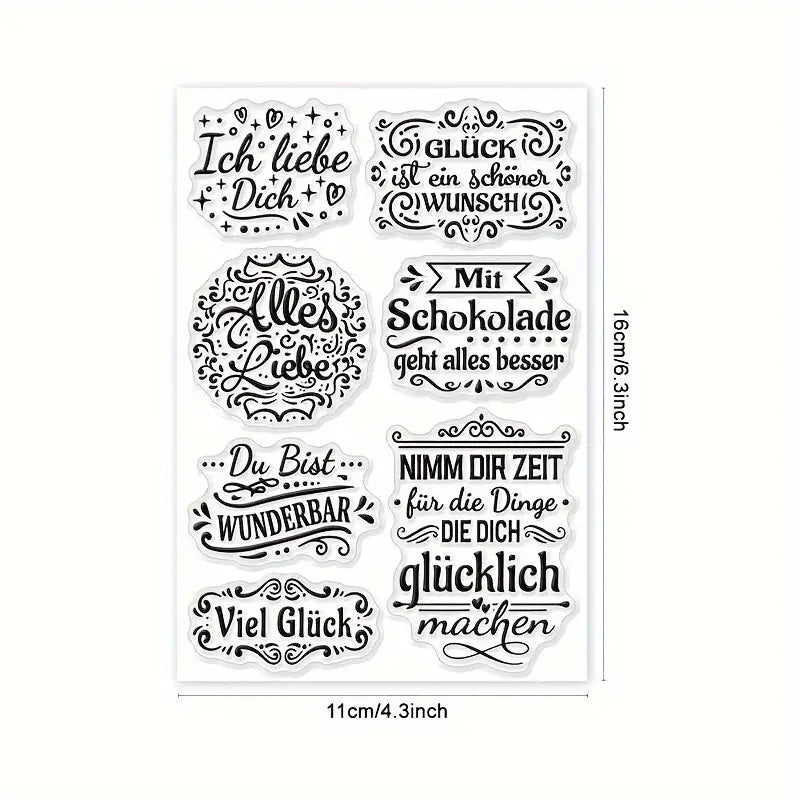 Clearstamps Kleine Aufmerksamkeit - Craftguru