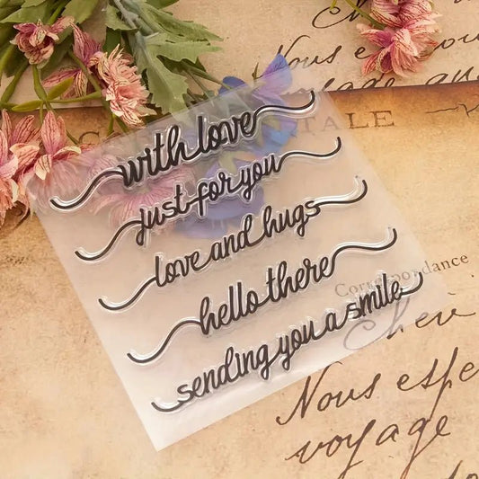 Clearstamps Kleine Botschaft - Craftguru