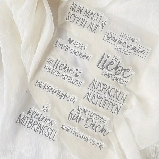 Clearstamps Kleines Dankeschön - Craftguru