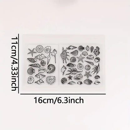 Clearstamps Muscheln - Craftguru