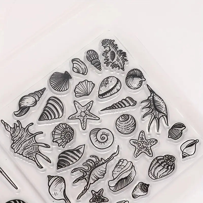 Clearstamps Muscheln - Craftguru