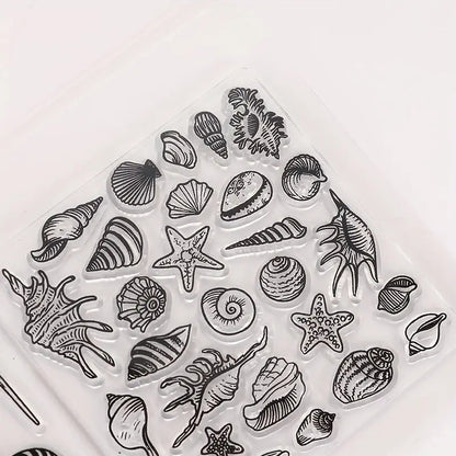 Clearstamps Muscheln - Craftguru