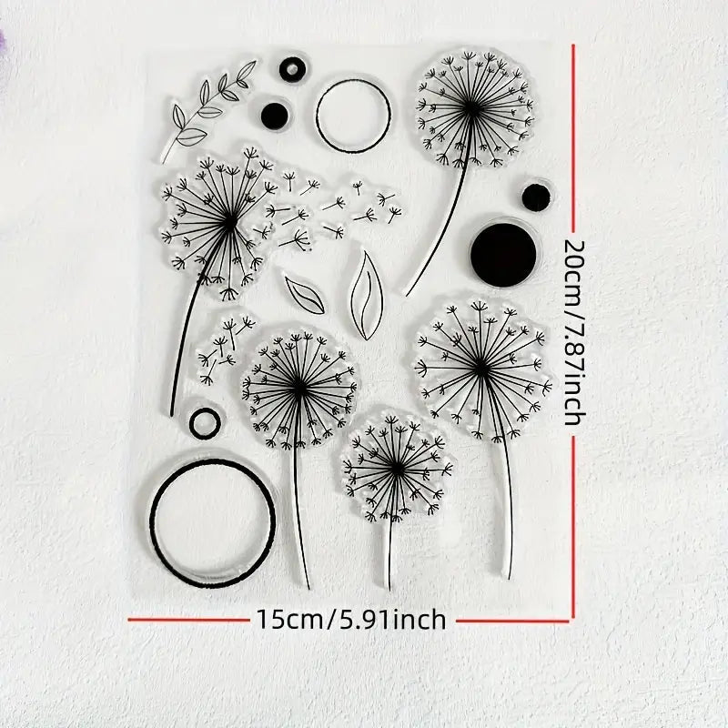 Clearstamps Pusteblumen - Craftguru