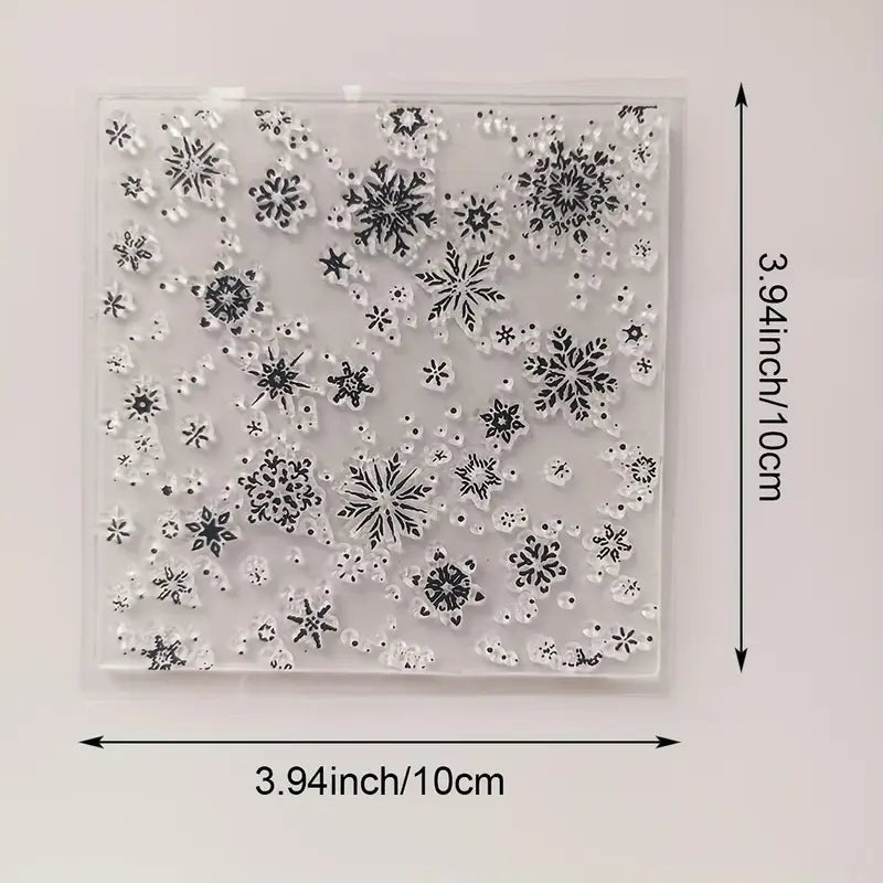 Clearstamps Schneeflocke - Craftguru