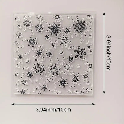 Clearstamps Schneeflocke - Craftguru
