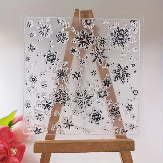 Clearstamps Schneeflocke - Craftguru