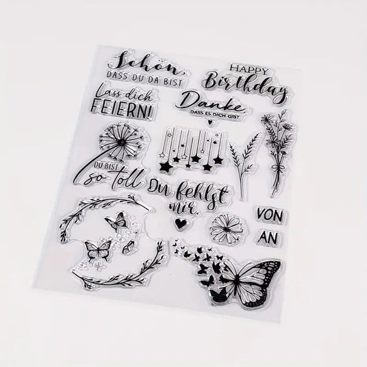 Clearstamps Sprüche für jeden Anlass - Craftguru
