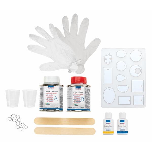 Crystal-Giessharz Starter-Set Niedertemperatur - Craftguru