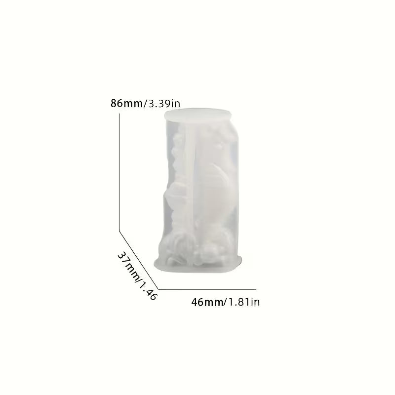 Silikonform Seepferdchen