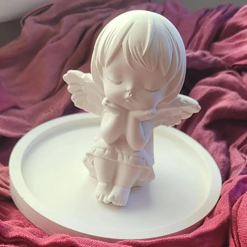 Silikonform Sitzendes Engelchen