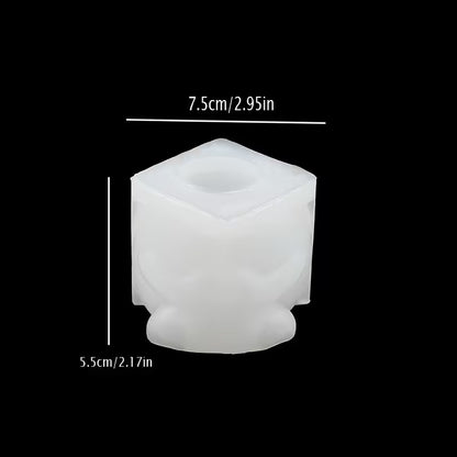 Silikonform Fröhlicher Blumentopf