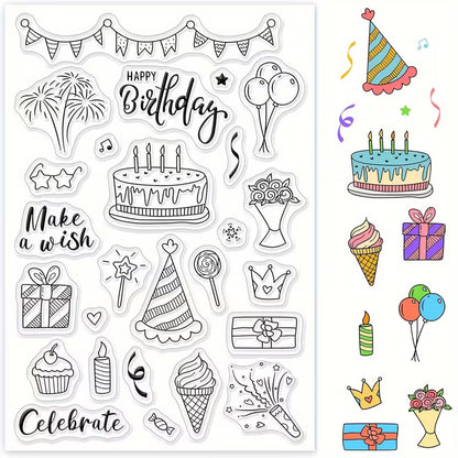 Clearstamps Geburtstagsmix