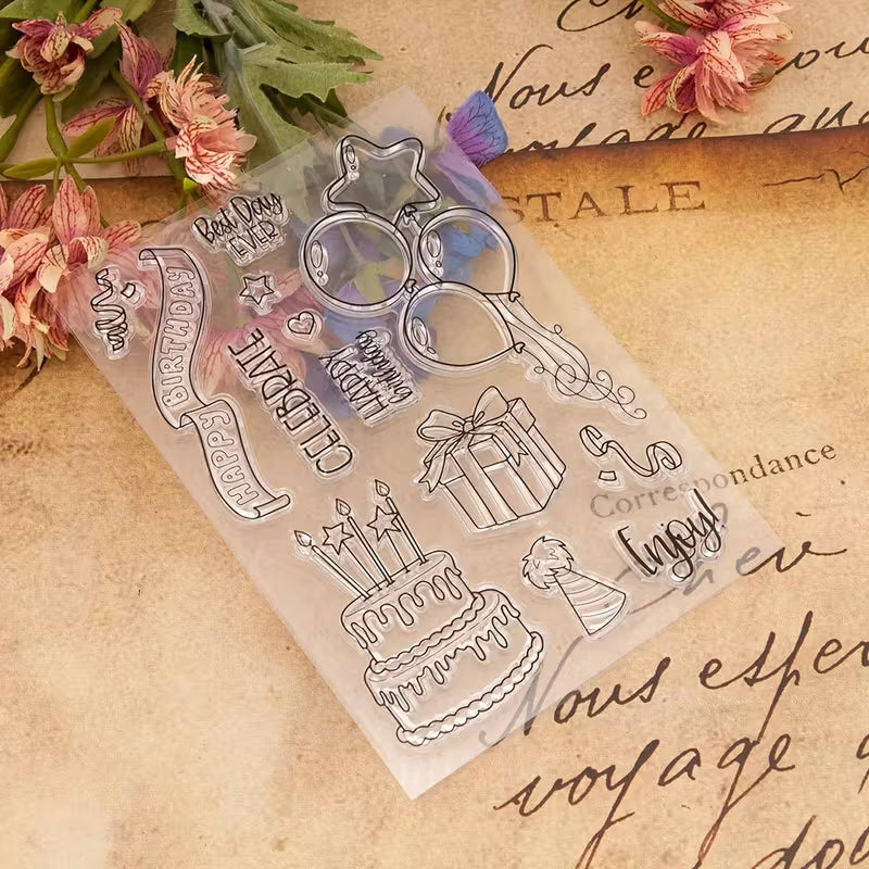 Clearstamps Geburtstag