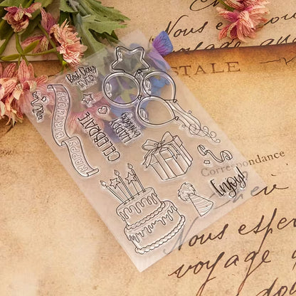 Clearstamps Geburtstag