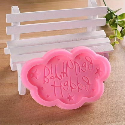 Silikonform Happy Birthday