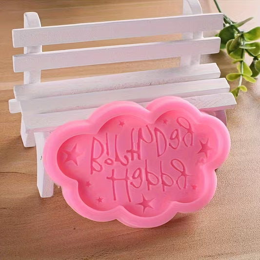 Silikonform Happy Birthday