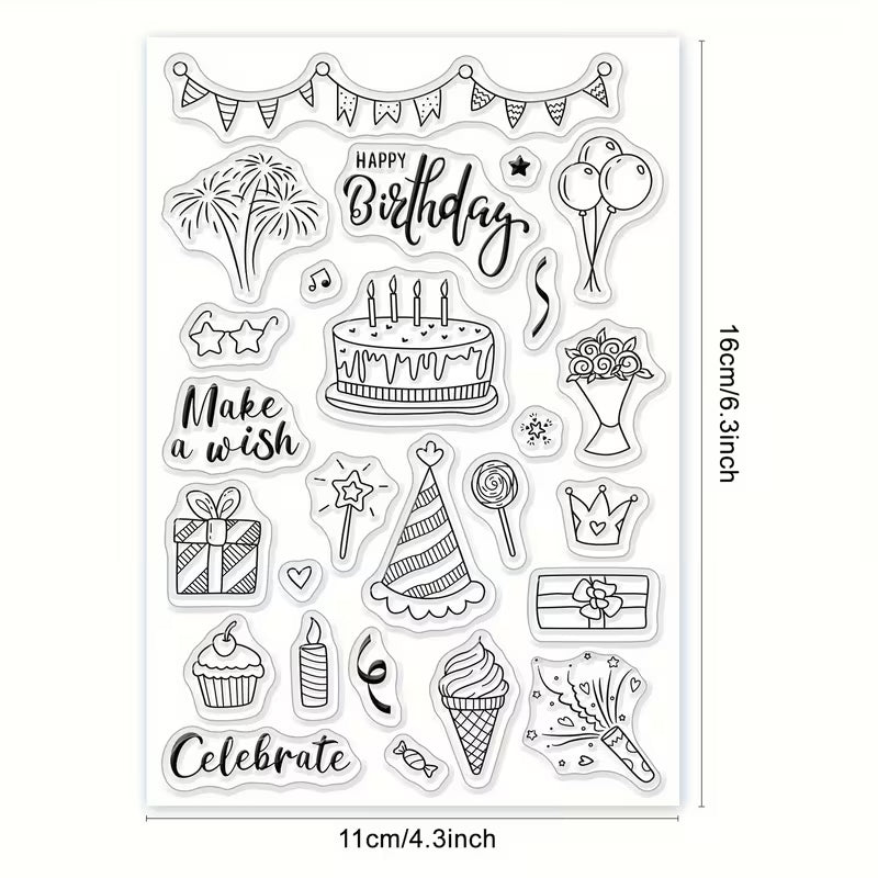 Clearstamps Geburtstagsmix