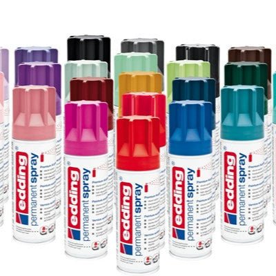 Edding 5200 Permanentspray Acryllack Standardfarben - Craftguru