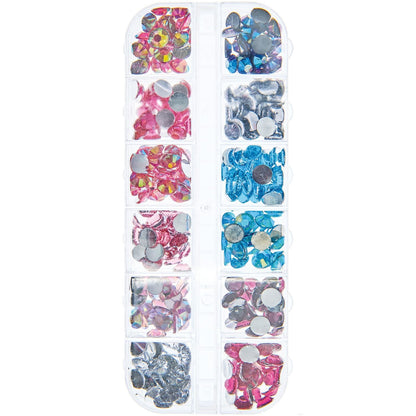 Füllmaterial für Resin Diamanten Beere Mix 12x4g - Craftguru
