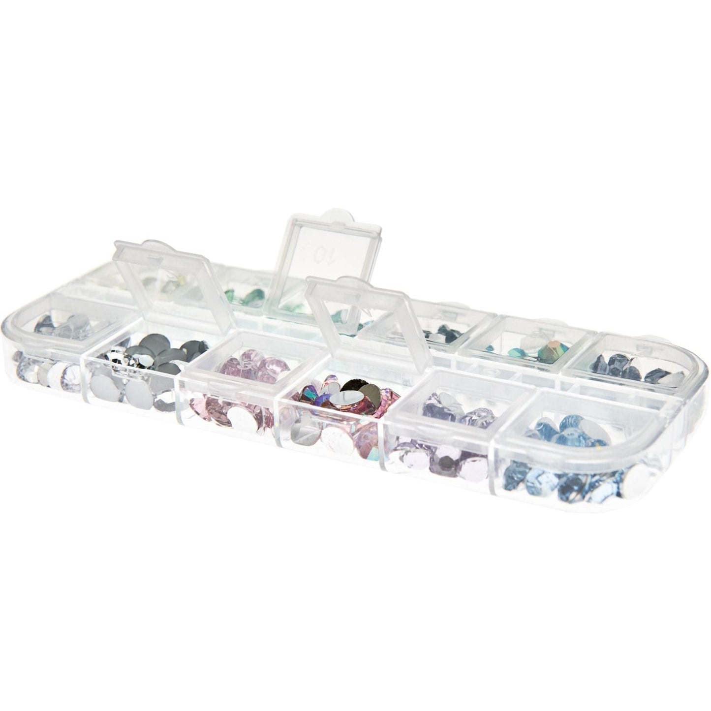 Füllmaterial für Resin Diamanten Pastell Mix 12x4g - Craftguru
