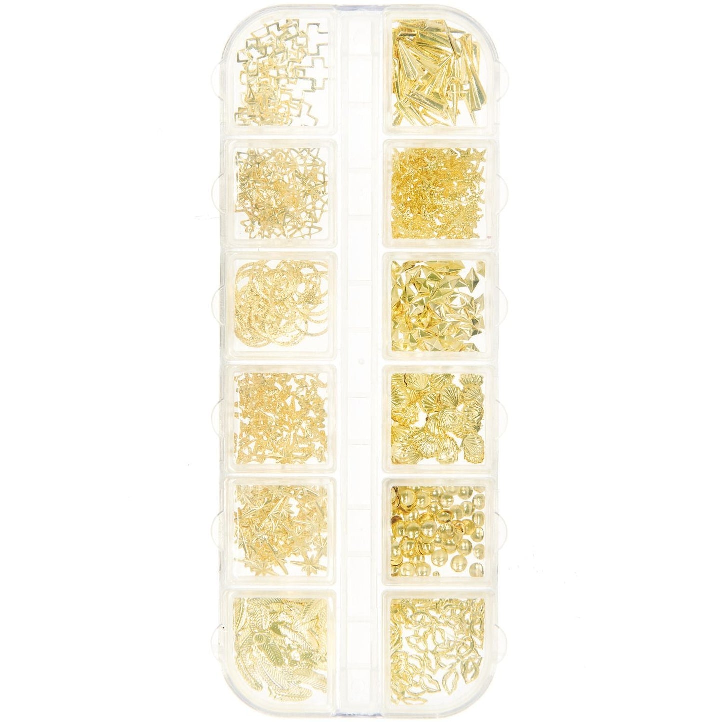 Füllmaterial für Resin Formen Mix Gold 12x8g - Craftguru