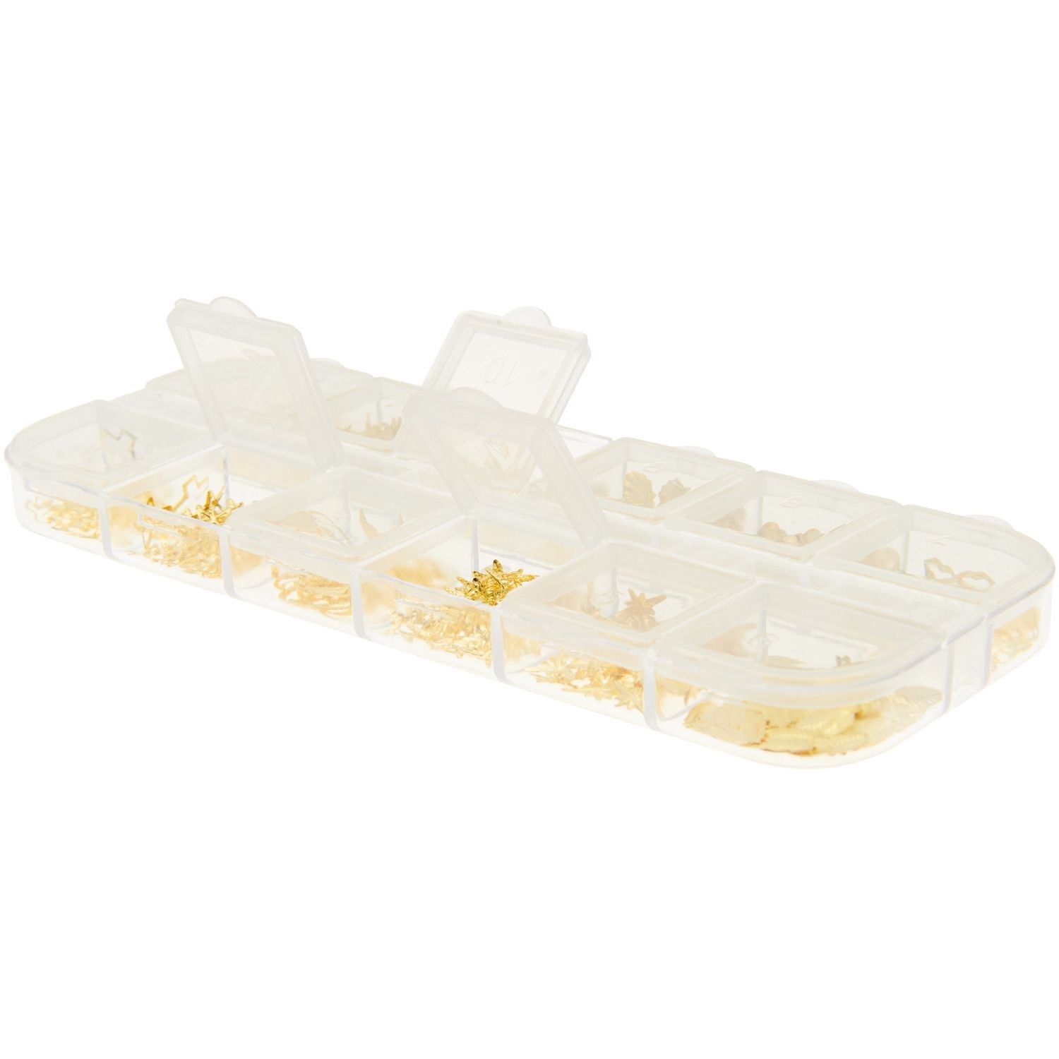 Füllmaterial für Resin Formen Mix Gold 12x8g - Craftguru