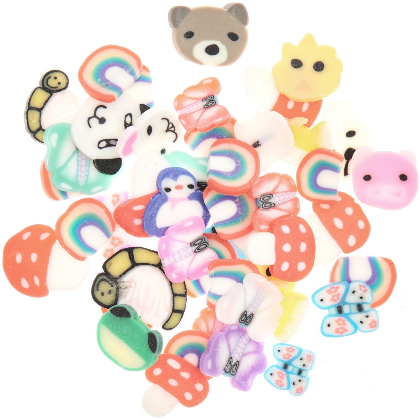 Füllmaterial für Resin Tiere, Regenbogen, Pilze 4,5g - Craftguru