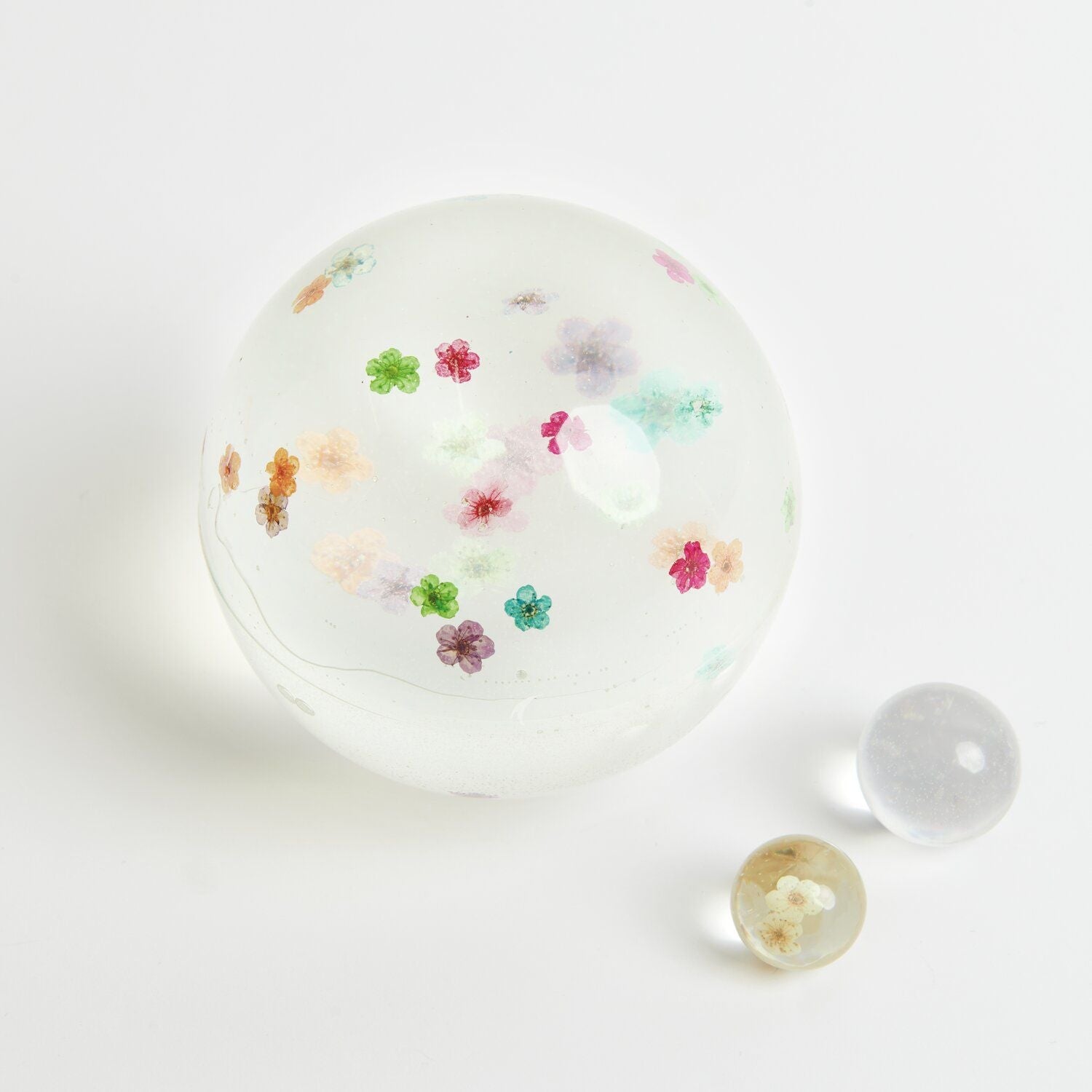 Füllmaterial für Resin Trockenblumen Weiß 15 Stück - Craftguru
