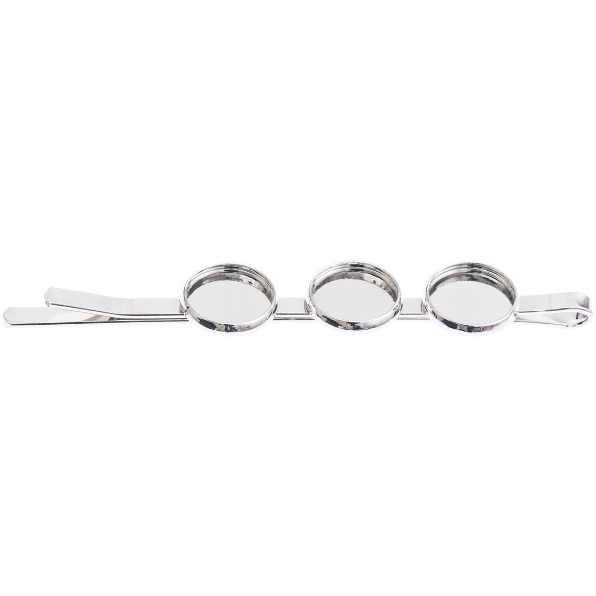 Haarnadel mit drei runden Klebeflächen 7cm 3 Stück - Craftguru