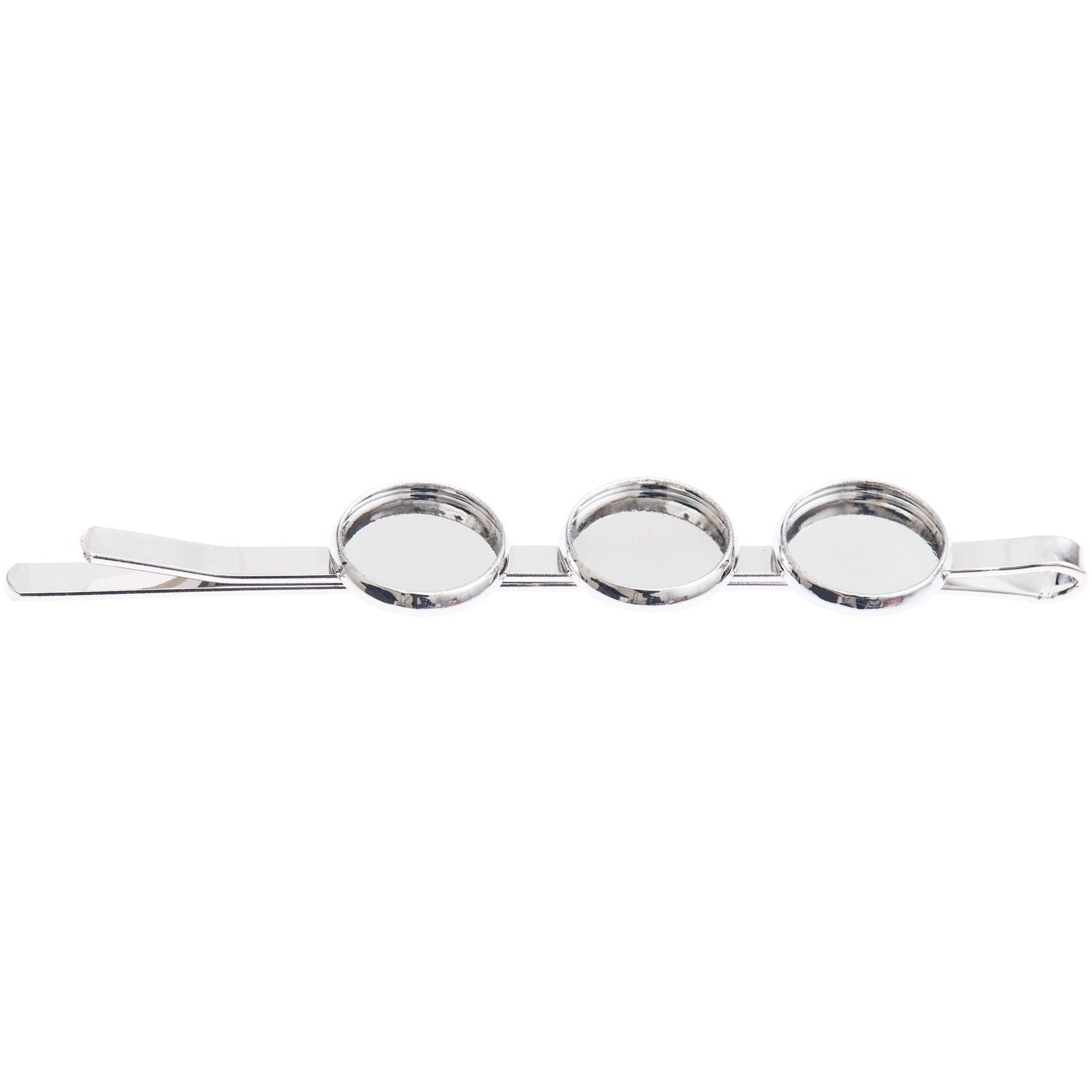 Haarnadel mit drei runden Klebeflächen 7cm 3 Stück - Craftguru