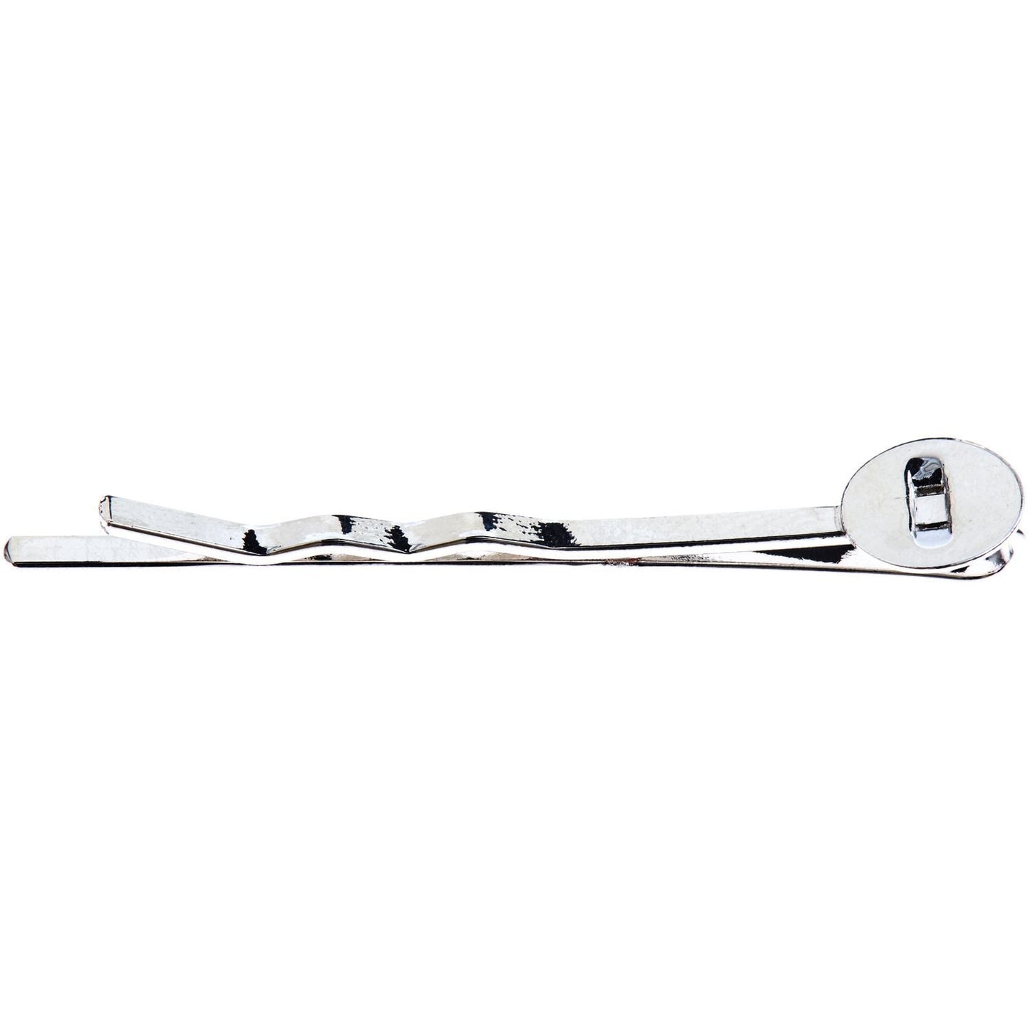 Haarnadel mit runder Klebefläche 4,5cm 5 Stück - Craftguru
