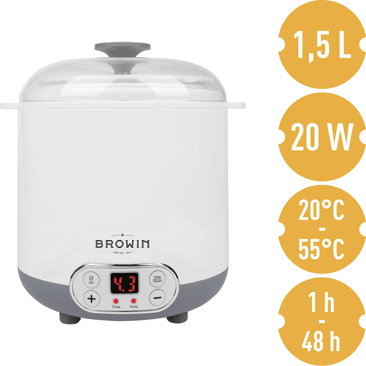 Joghurt selber machen – Komplettset mit Joghurtmaschine - Craftguru