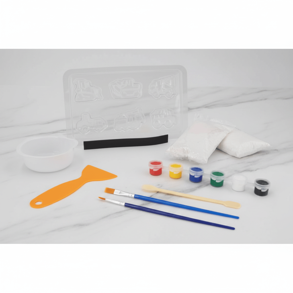 Kinder - Gießset Baufahrzeuge - Craftguru