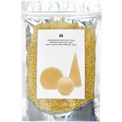 Komplettset - Bienenwachs Bärchen – Kerzen gießen mit Natur-Wachs - Craftguru