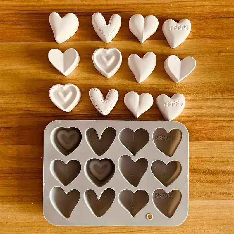 Komplettset - Gießset Herzen und Liebe - Craftguru