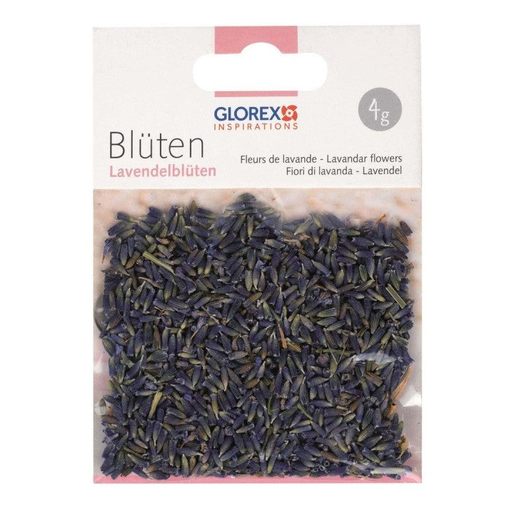 Lavendel Blüten, geschnitten – 4 g – Seifenzusatz & Badekugeln