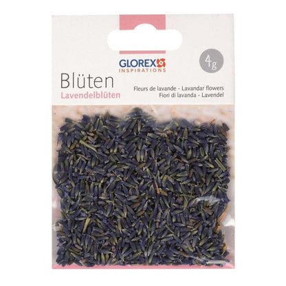 Lavendel Blüten, geschnitten – 4 g – Seifenzusatz & Badekugeln