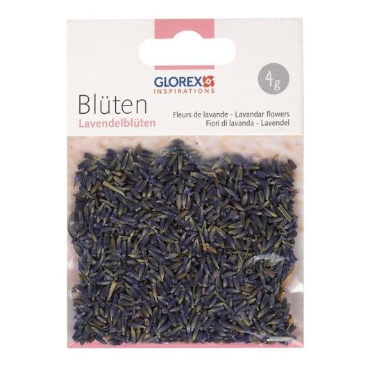 Lavendel Blüten, geschnitten – 4 g – Seifenzusatz & Badekugeln