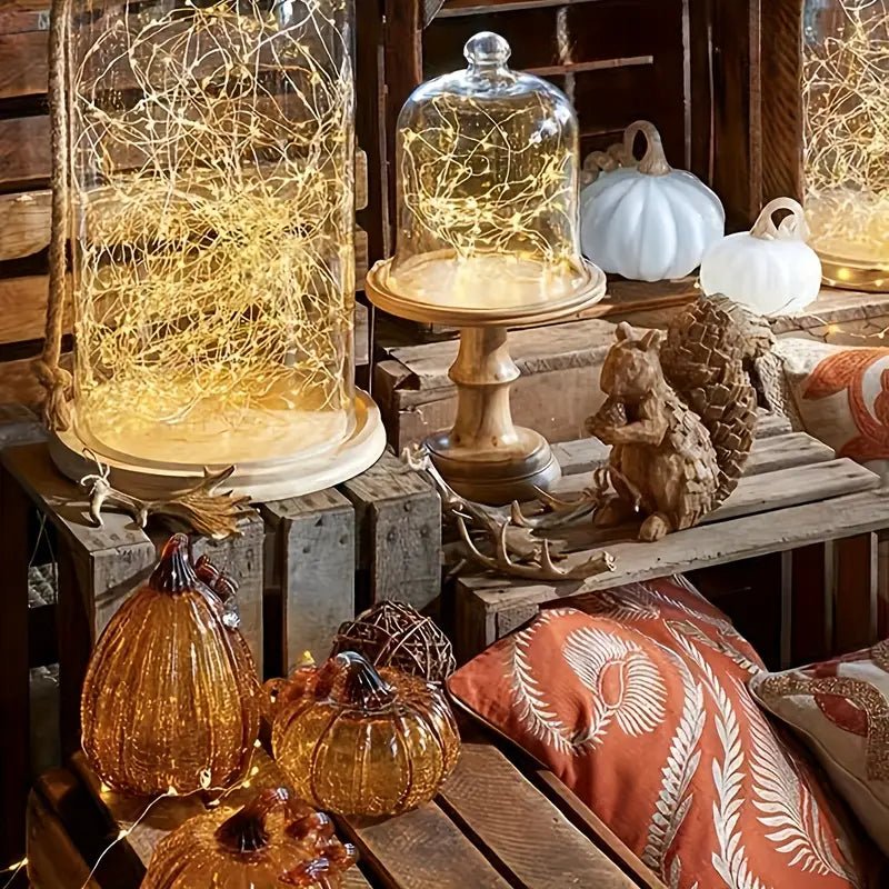 Lichterkette, warmweiß oder kaltweiß, 1m oder 2m - Craftguru