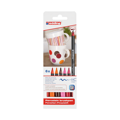 Malset Mini Schälchen Jill inkl. 4 Schalen und 6 Stiften - Craftguru