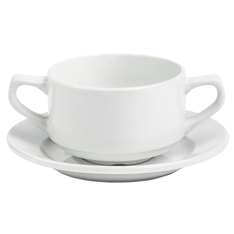 Malset Suppentasse mit Untersetzer inkl. 4 Sets und 6 Stiften - Craftguru