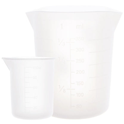 Messbecher-Set aus Silikon 100 ml & 350 ml - Craftguru