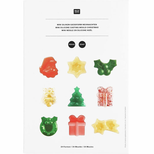 Mini Silikon Gießform Weihnachten - Craftguru