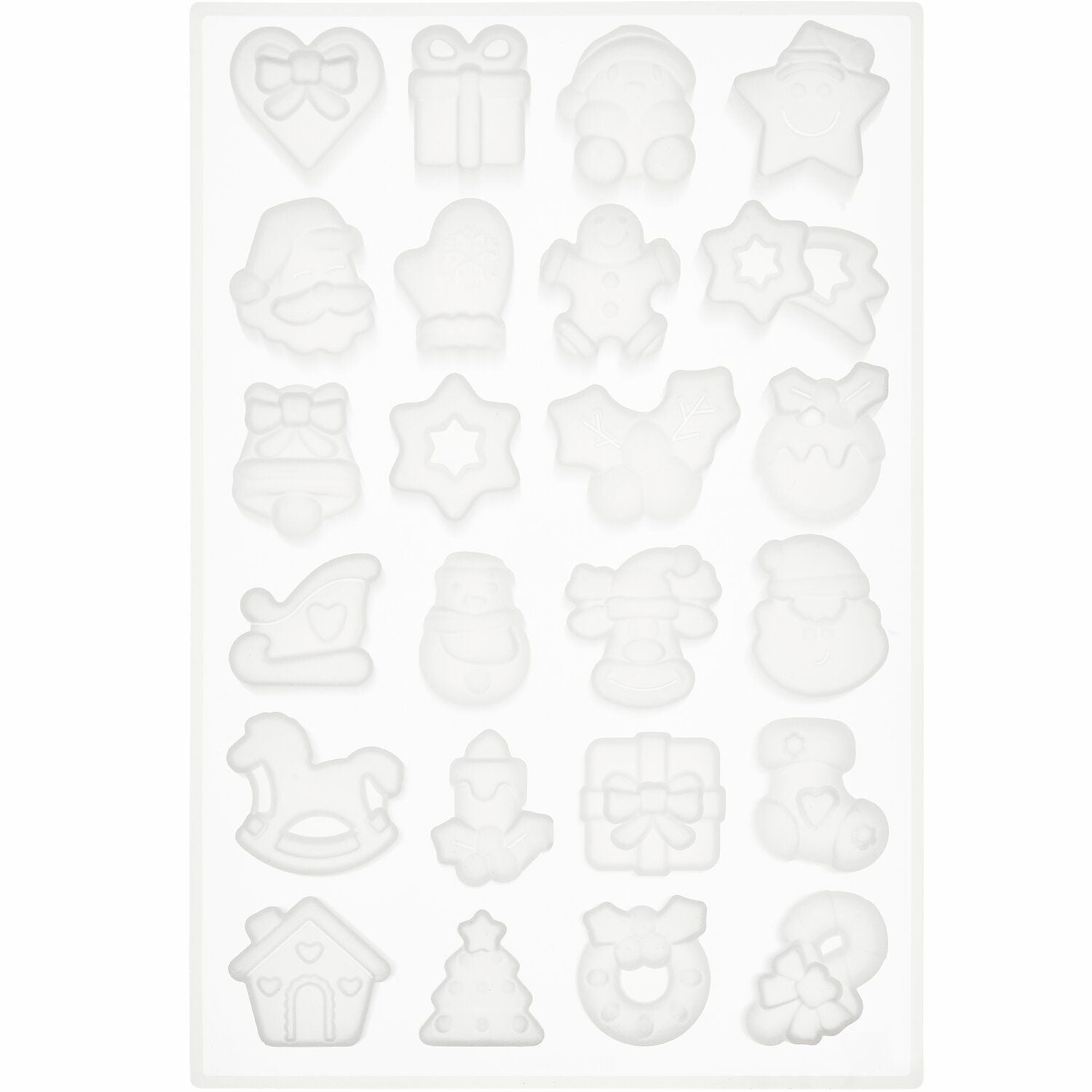 Mini Silikon Gießform Weihnachten - Craftguru