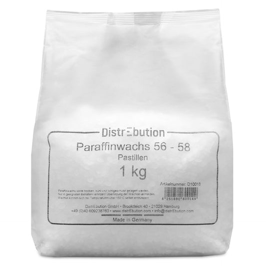 Paraffinwachs in Pastillen 56 - 58°C, 1kg - Craftguru
