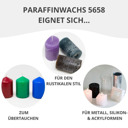 Paraffinwachs in Pastillen 56 - 58°C, 1kg - Craftguru