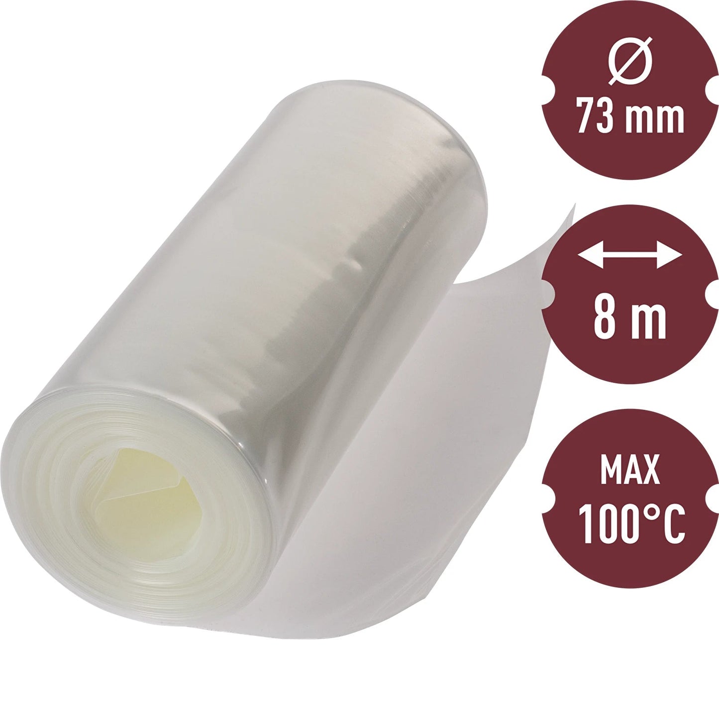 Polyamidhülle 8 m - Kaliber 73 mm - Craftguru